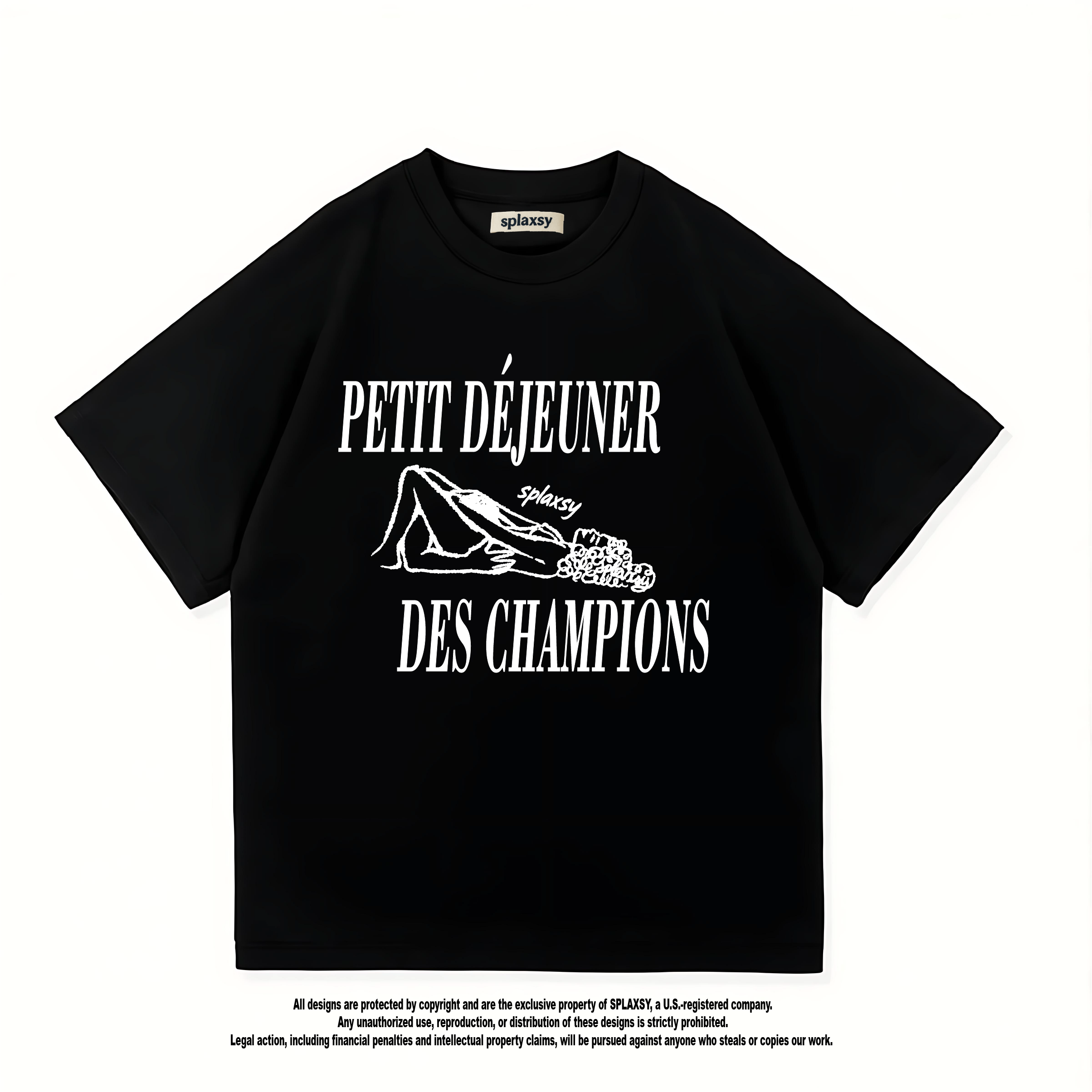 T-shirt Petit Déjeuner Des Champions