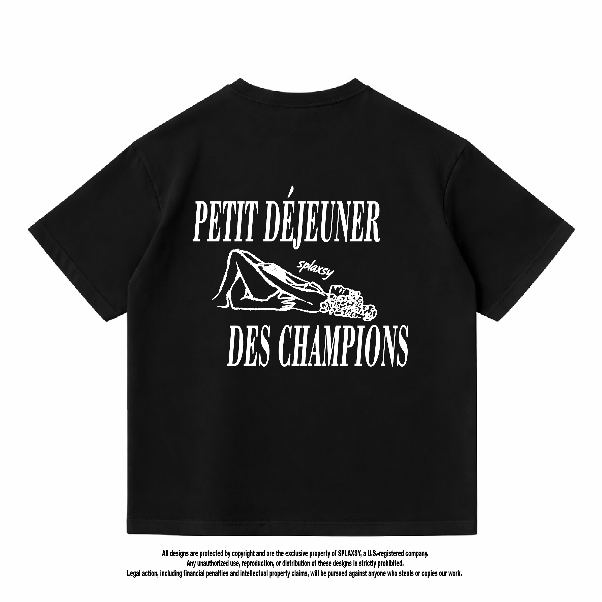 T-shirt Petit Déjeuner Des Champions