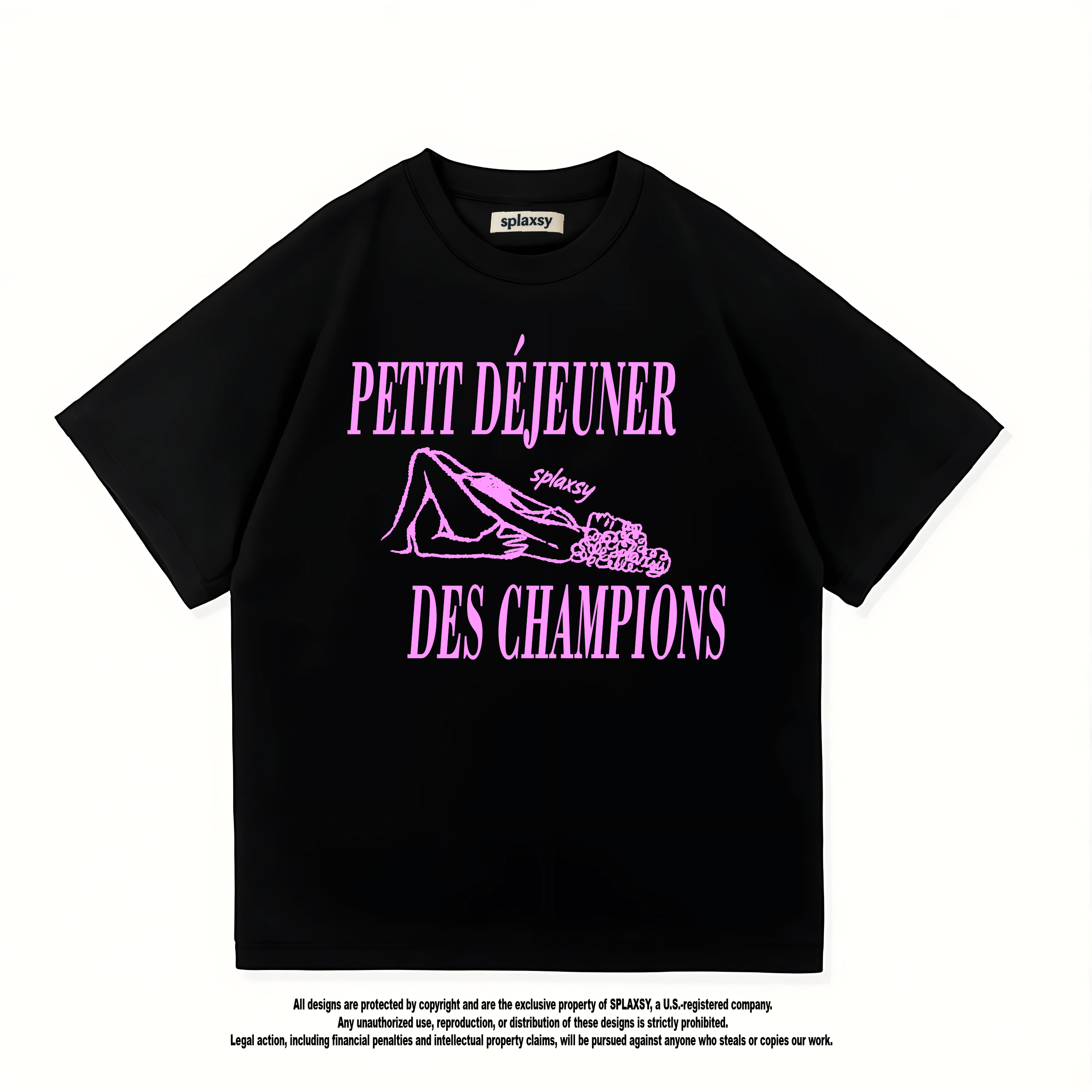 T-shirt Petit Déjeuner Des Champions