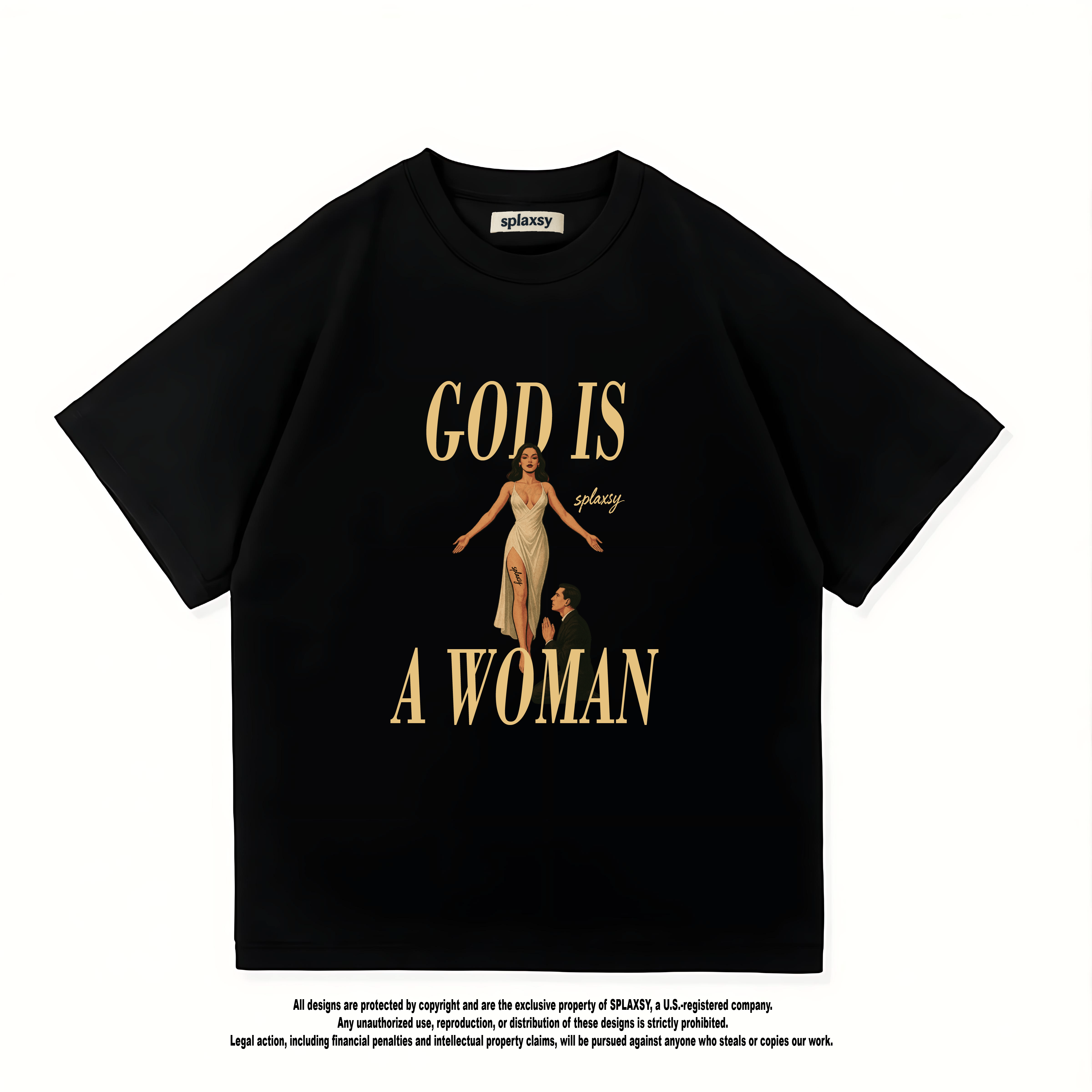 T-shirt God is a Woman