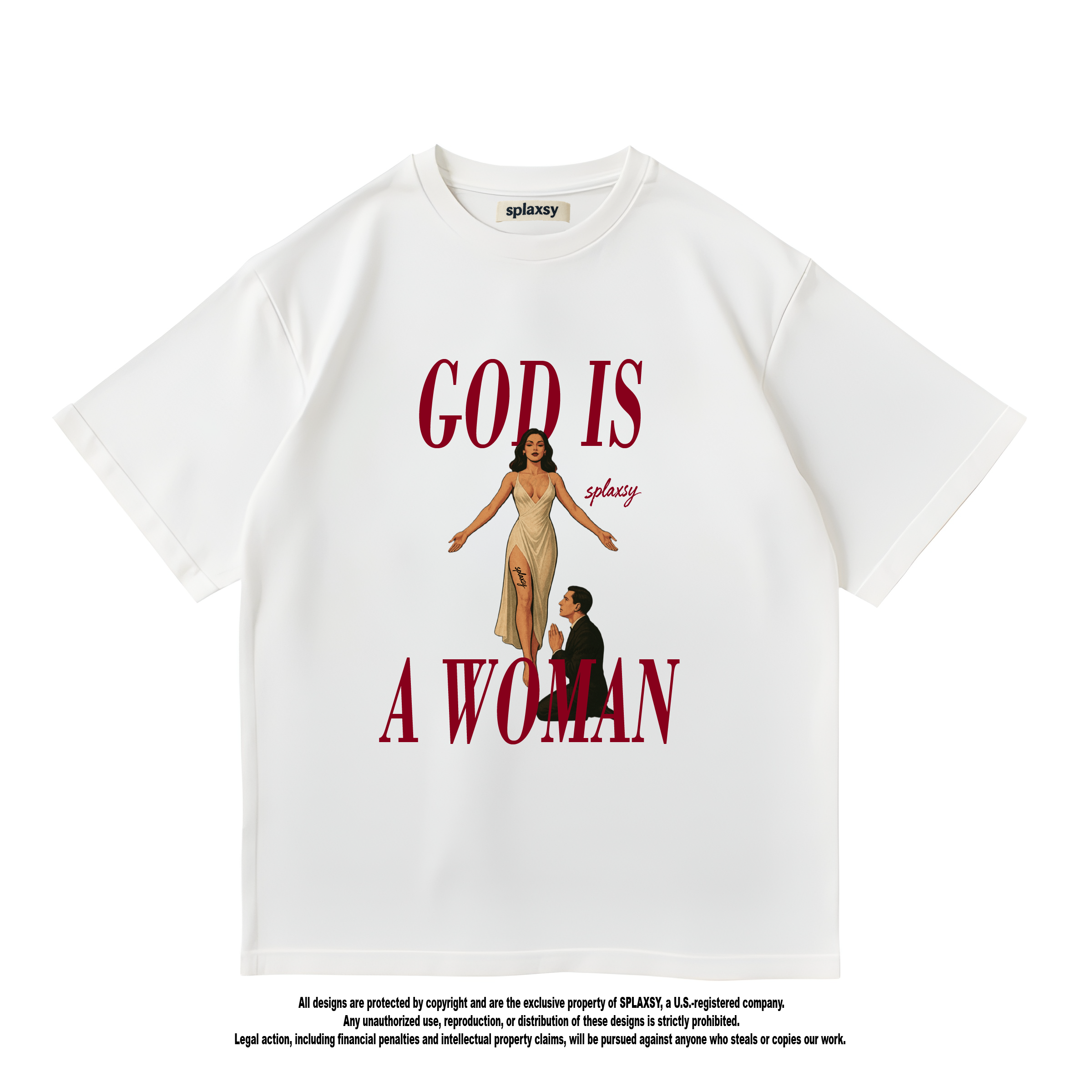 T-shirt God is a Woman